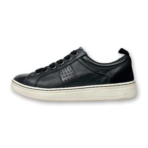 Earth Zag Leather Sneakers 8 Black Lace Up Relief Pod Ankle Low Top Womens Shoes